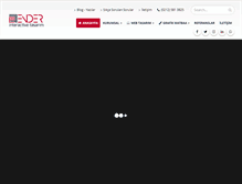 Tablet Screenshot of endertasarim.com